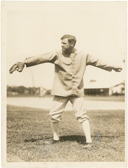 1927 Babe Ruth International Newsreel Original Photo (PSA/DNA Type 1)